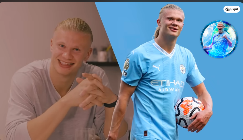 En dag i Haalands liv: Superstjernen har lavet sin egen YouTube-kanal