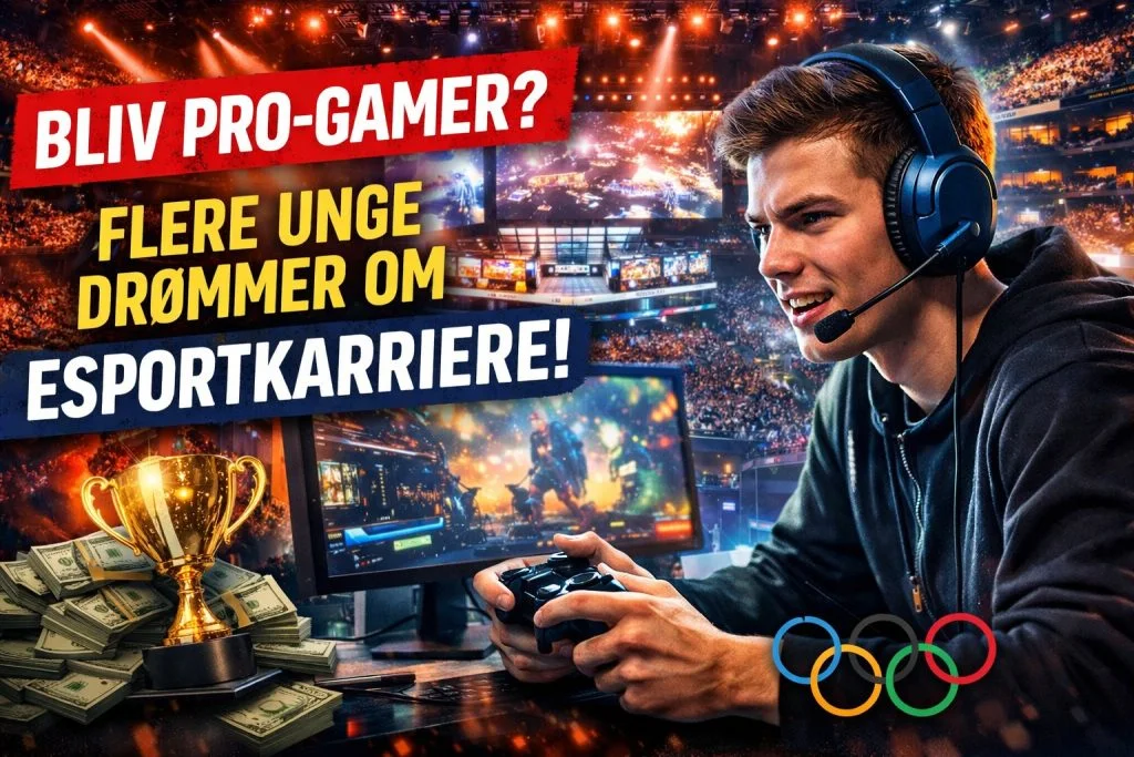 Flere unge vil være pro-gamere: “Det er en reel karriere nu”