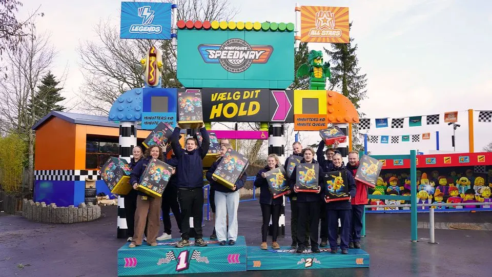 Hvem vinder? Ny duel-rutchebane ser dagens lys i Legoland